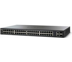 Cisco SG220-50-K9-EU / Switch / 48- Port 10/100/1000 / Smart+/ 2x SFP-Kombination