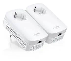 TP-LINK TL-PA8010P Starter Kit / Powerline-Adapter AV1200 / GLAN / HomePlug AV2 / AC-Buchse / 2 Stk
