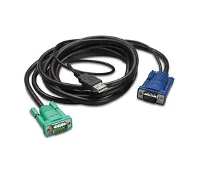 APC Integrierter Rack-LCD-KVM-Switch / USB-VGA-Kabel / 1,8 m