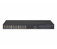 HPE 5130-24G-4SFP+ EI-Switch / 24 x Gigabit RJ45-Anschlüsse / 4X 10 Gigabit SFP+-Anschlüsse