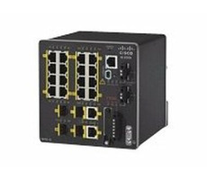 Cisco IE-2000-16TC / Switch / verwaltet / 16 x 10/100 + 2 x Gigabit SFP-Kombination + 2 x Fast Ethernet 