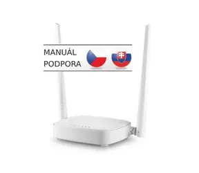 Tenda N301 / Wireless-N / 802.11n / 2,4 GHz / 300 Mbit/s / 1x WAN / 3x LAN / 2x 5 dBi