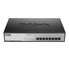 D-Link DGS-1008MP / Switch / 8- Port 10/100/1000 Mbit/s / 8x PoE+