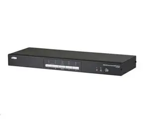 Aten CS1644A / 4- Port DVI Dual View USB 2.0 KVMP-Switch / 2.1 Surround Sound