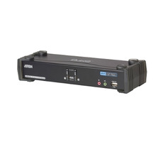 Aten CS1782A / 2- Port DVI USB 2.0 KVMP-Switch / 7.1 Surround Sound / Nvidia 3D