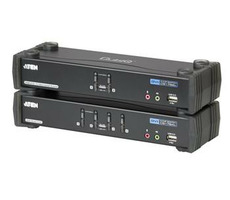 Aten CS1784A / 4- Port DVI USB 2.0 KVMP-Switch / 2.1 Surround Sound / Nvidia 3D