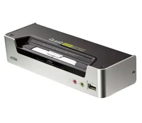 Aten CS1792 / 2- Port -HDMI-USB-2.0-KVMP-Switch / 2x HDMI-Kabel / 2- Port -Hub / HD-Audio