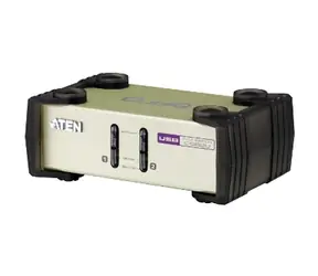 Aten CS82U / 2- Port PS/2-USB KVM-Switch / 2x Custom KVM-Kabel