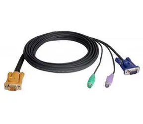 Aten KVM-Kabel HD15-SVGA+PS/2 / 2m