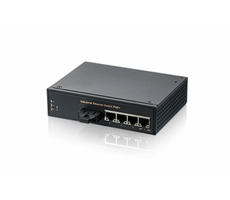 AirLive Industrial Switch IE-541POE / Industrieschalter / 4 x RJ-45 / 1 x SC MM