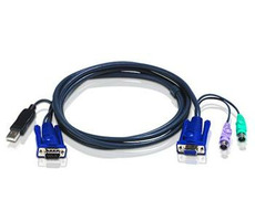 Aten KVM-Kabelbündel für CS-82A 3M / 84 A / 138 A / 88 A / USB zu PS/2