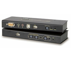 Aten Extender PC-Konsole für 250 m / USB+Audio+Flashdisk