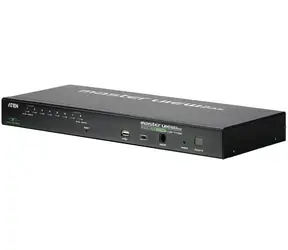 Aten CS-1708i / 8- Port KVM USB+PS2 / OSD / Rack 19" / OverNET-Konsole