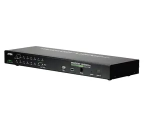 Aten CS-1716i / 16- Port KVM USB+PS2 / OSD / Rack 19" / OverNET-Konsole