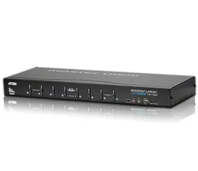 Aten CS-1768 / 8- Port DVI KVMP USB / 2-Port USB HUB / Audio / 1,2 m Kabel