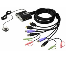 Aten CS-692 / 2- Port HDMI KVM USB2.0 Mini / Audio / 1,2 m Kabel / DO