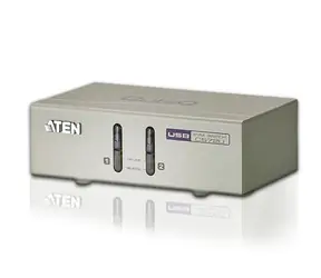 Aten CS-72U / 2- Port KVM USB / Audio 2.1 / inklusive Kabel 