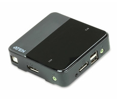 Aten CS-782DP / 2- Port DisplayPort KVM USB / Audio / inklusive Kabel 