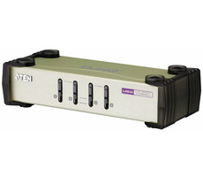 Aten CS-84U / 4- Port KVM PS2+USB / 1,2 m Kabel