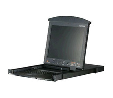 Aten KL-1508MA / OSD / Dual-Rail-Rack / 17" LCD / Touchpad / Tastatur