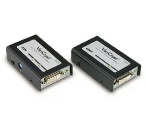 Aten DVI Video-Audio Extender über Cat5E/Cat6 Kabel RJ-45 / 60m 