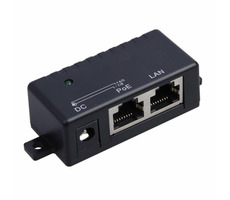 Mikrotik passiver PoE-Adapter mit LED/Buchse 2.1 5,5 mm