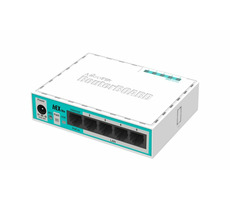 Mikrotik RB750r2 / Router / 64 MB RAM / 850 MHz / 5x LAN / ROS L4