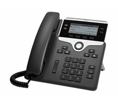 Cisco IP Phone 7841 (für Cisco UC Manager vorgesehen) schwarz / VoIP-Telefon / SIP / SRTP / 4 Leitungen