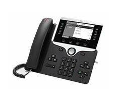 Cisco IP Phone 8811 (für Cisco UC Manager vorgesehen) schwarz / Telefon VoIP / SIP / RTCP / RTP / SRTP / SDP / 5 Leitungen