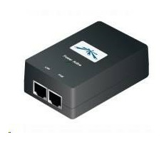 Ubiquiti POE-24-30W / PoE-Adapter / 24V/1,25A (30W) / inkl. Stromkabel