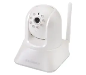 Neu - Edimax IC-7001W / IP-Kamera / Nacht-IR / Kabellos / Plug&View / Audio / AVI / motorisiertes Schwenken/Neigen / neu