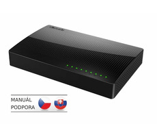 Tenda SG108 8- Port -Gigabit-Desktop-Ethernet-Switch / IEEE 802.3 / 802.3u / 802.3 AB / Lüfterlos