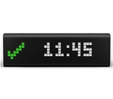 LaMetric - WiFi-LED-Anzeigefeld schwarz / Uhr / Lautsprecher / Smart-Home-Controller