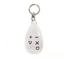 Fibaro Schlüsselanhänger KeyFob weiß / Z-Wave PLUS