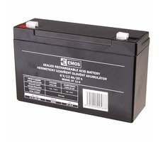 Emos Batterie SLA 6V 12 Ah / Faston 4,8 (187)