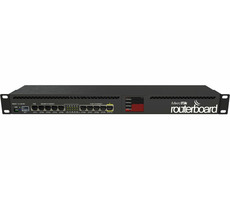 Mikrotik RB2011UiAS-RM L5 / 128 MB RAM / 5xLAN / 5xGig LAN / 1xSFP / LCD / USB / Rack19"