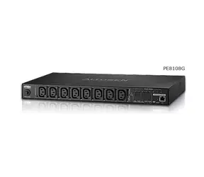 Aten PE-8108 Power over the Net / PDU - 10 A Gesamtstrom gemessen / 8 Steckdosen SW