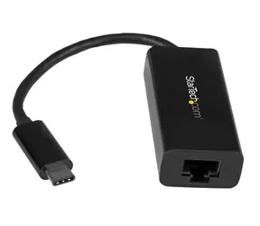 StarTech USB-C-Adapter schwarz / für Netzwerkanschluss / RJ45 