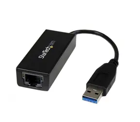 StarTech USB 3.0 Adapter schwarz / für Netzwerkanschluss / RJ45 