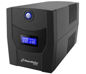 PowerWalker Basic VI 800 STL / Backup-USV / 800 VA / 480W / 2x Schuko / USB