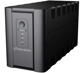 PowerWalker VI 1200 SH / Backup-USV / 1200 VA / 600 W / 2x Schuko / 2x IEC 13 / RJ11 / RJ45 / USB 