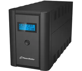 PowerWalker VI 2200 SHL USV / Backup-USV / 2200 VA / 1200 W / 2x Schuko / 2x IEC / RJ11 / RJ45 / USB