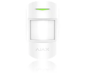 AJAX MotionProtect PLUS weiß / Kabelloser Dual-PIR + MW-Bewegungsmelder