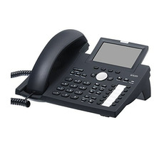 Snom D375 / Kabelgebundenes IP-Telefon / 4,3-Zoll-Farbdisplay / RJ45 / WLAN / BT / USB / 12 SIP / PoE