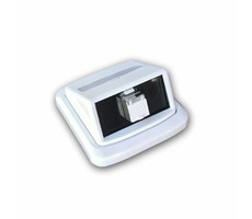 ABB TANGO Einzelsteckdose 1xRJ45 Cat6A STP weiß