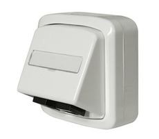 ABB TANGO Einzelsteckdose 1xRJ45 Cat5e FTP weiß