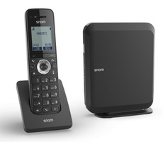 Snom M25 Schnurlostelefon mit Stromquelle