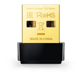 TP-LINK Archer T2U Nano / WLAN-USB-Adapter AC600 / 2,4 GHz 150 Mbit/s / 5 GHz 433 Mbit/s / USB 2.0