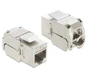 DeLock Keystone Modul RJ45 Buchse > LSA / Cat.6A