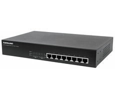 Intellinet Switch 8x GE Desktop PoE+ / 8- Port / 1000 Mbit/s / 8x PoE+ / 19"
